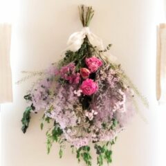 ドライフラワー・スワッグのワークショップ