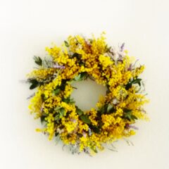 ミモザのリース