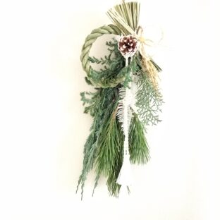 しめ縄飾り2024(緑)